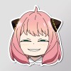Spy x Family Anime Anya Forger Smug Heh Face Vinyl
