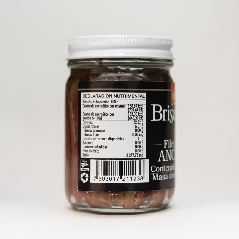Filetes De Anchoa Brisamar 130 grs