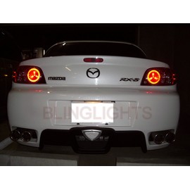 BlingLights White LED Spider Light Bulbs for Mazda Miata MX-5 (All Years)