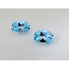 Myhealingworld AAA quality calibrated Oval 6X8MM Brilliant Cut Loose gemstone Crystals Chakra Healing Pair For Making Earrings & Other Jewelry Mix Color Box Pack of 2 stone, BOX 4–Garnet Oval 6X8mm =