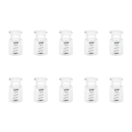 Tupalizy 21x11mm Clear Plastic Cord Locks Spring Stoppers Slider Clips Pant Drawstring Shoelace Fasteners for String Bags Hat Shorts Tighten Backpack Toggle Repair Replace (10)