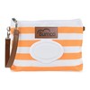 (Orange) - Orange BabyBum Nappy Clutch - Light and Compact;
