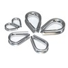 Thimble for Wire Rope 8 mm Pack of 2 Stainless