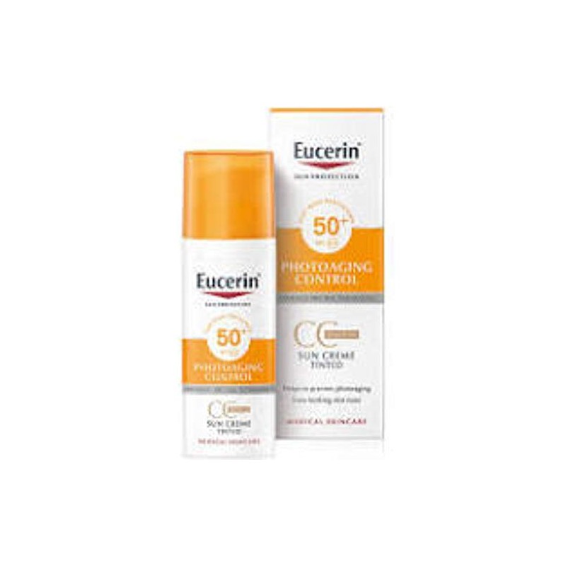 Eucerin Sonnencreme CC FPS 50+