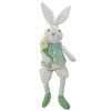 Northlight 24" White and Green Boy Bunny Rabbit Easter and