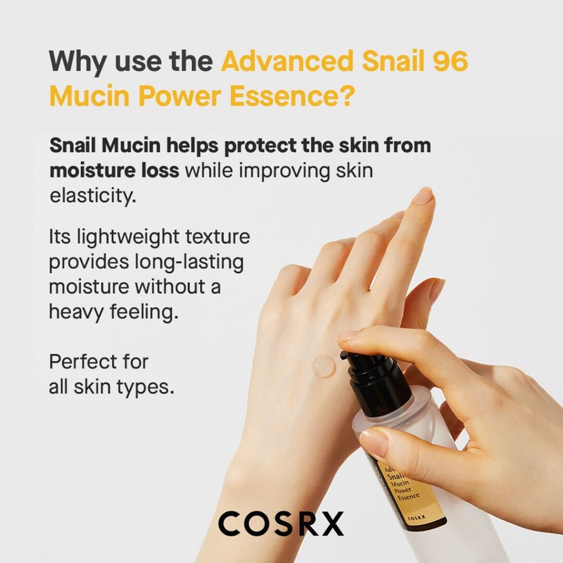 COSRX Advanced Snail 96 Mucin Power Essence 100ml for Anti-aging