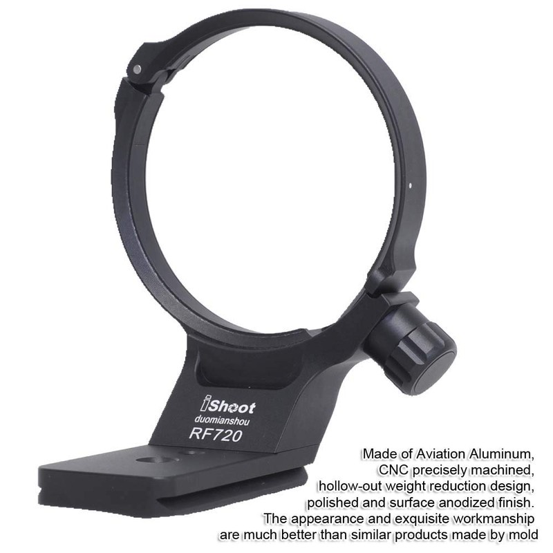 iShoot Tripod Clamp Tripod Ring Lens Mounting Tripod Holder Ring