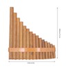Musical Professional Panpipe Pan Flute 15 Pipes G Key Musical