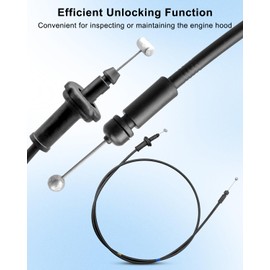 Hood Latch Release Cable Fit for Hyundai Azera 2012-2017 Sonata 2011-2015 Replace 811903S000 81190-3S100