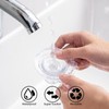 ONLYQIQIU Suction Hooks, Plastic Vacuum Seamless Sucker Hook Heavy Duty