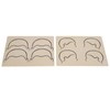 10pcs Tattoo Scalp Practice Skin Front Side Ink Free Rubber