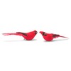 Raz 7 Inch Clip On Cardinal Ornament Set of 2
