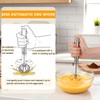 HANSGO Stainless Steel Egg Whisk, 12 Inch Semi Automatic Whisk