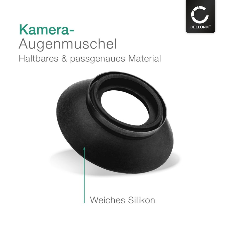 CELLONIC® DK-19 Viewfinder Eyecup: Replacement for Nikon D3 D3s D3X