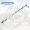 X AUTOHAUX 2pcs M8 240mm Steering Tie Rod for 50cc