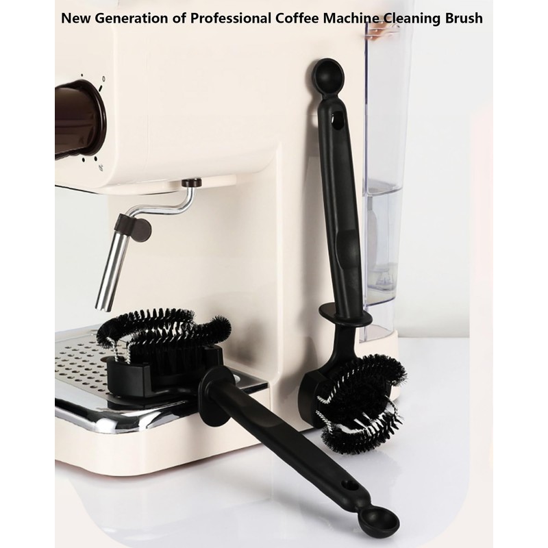 Cleaning Brush Set for Espresso Machines with Portafilter Cleaning Disc