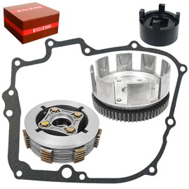 BIGLKNM Clutch Kit & Clutch Basket & Gasket & Oil Filter and Clutch Hub Spanner Tool Fit for Honda Nighthawk 250 CB250 Rebel 250 CMX250X CMX250C