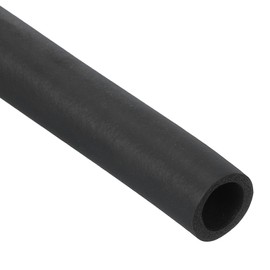 PATIKIL 10.5mm ID x 15mm OD x 1m Long Pipe Insulation Foam Tube, Pipe Cover Wrap Roll EPDM Bar Tubing for Handle Grip HVAC Air Conditioner Units, Black