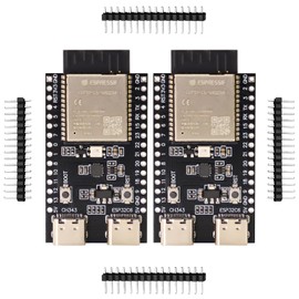 APKLVSR ESP C6 ESP-C6-DevKitC-1-N4 Development Board, ESP Module Supports WiFi Bluetooth 320KB ROM 4M for Arduino (USB C Port)
