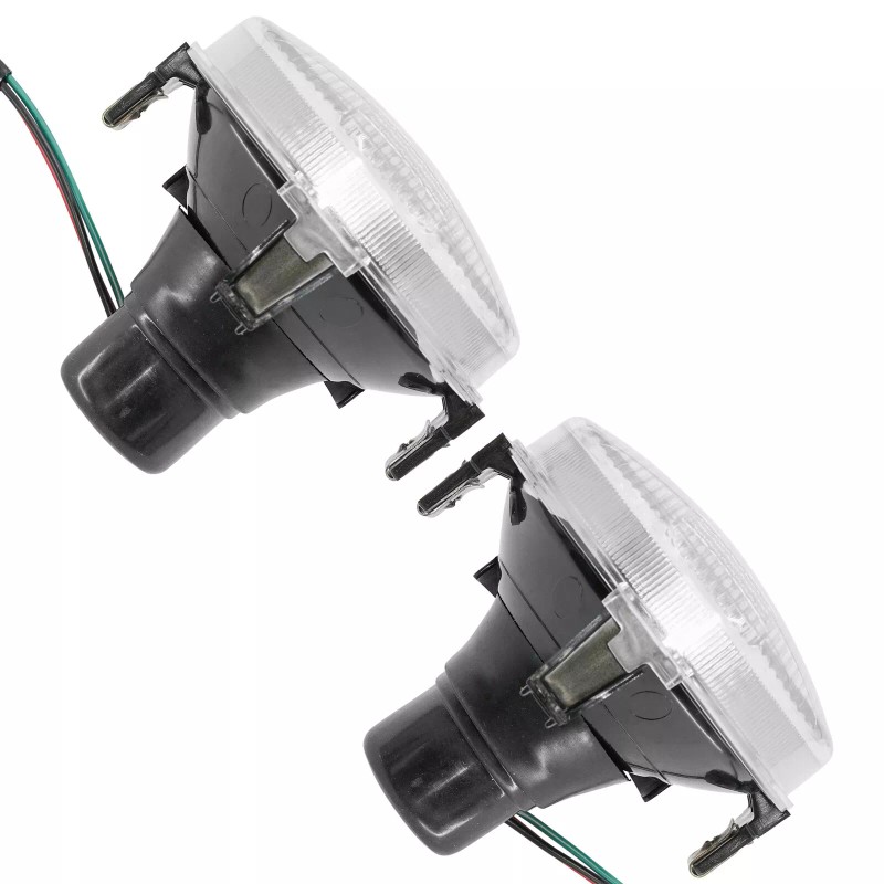 Caltric Left & Right Headlight Kit for Yamaha Big Bear