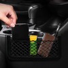 4 Pcs Car Storage Net Bag, Car Nets Pocket, Elastic