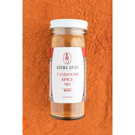 Aroma Spice | Sazonador Gourmet Tandoori Spice Mix Clásico de la Comida del Medio Oriente, Picante y Aromático | 70grs