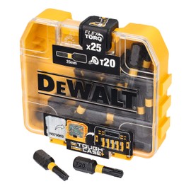 DeWalt Dewalt Extreme Impact Torsion Screwdriver Bit Set 25 Piece in Tictac Box T20 x 25 mm, DT70528 QZ