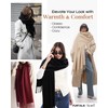 FURTALK Scarf for Women Winter Pashmina Shawl and Wraps Cashmere