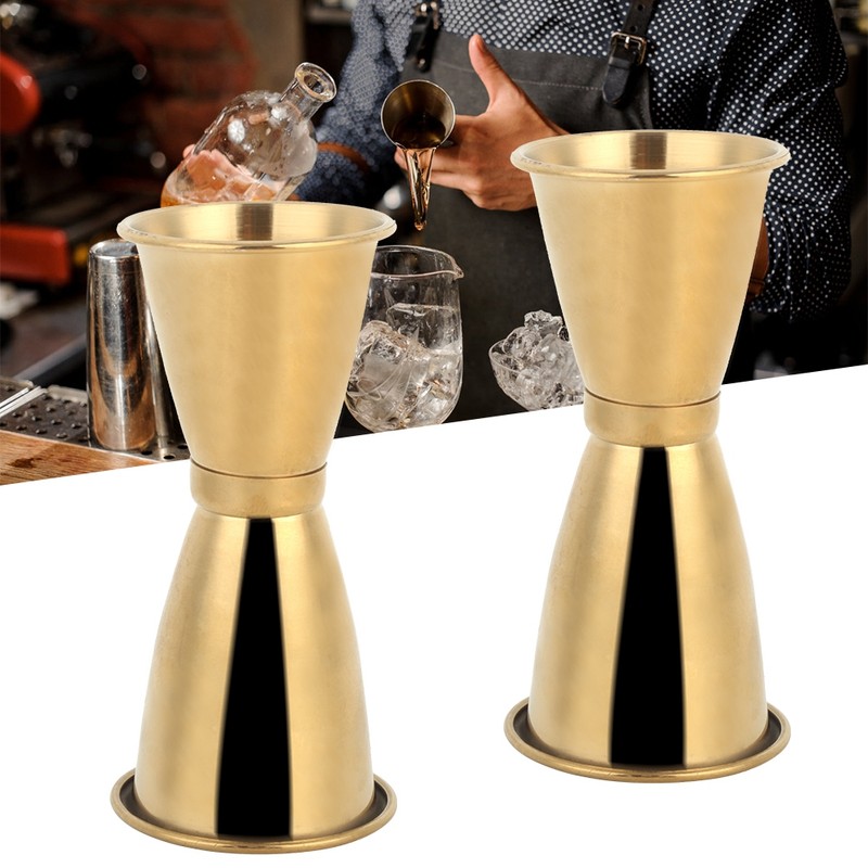 Stainless Steel Measuring Cup Wine Glass Ounce Cup Cocktail Jigger
