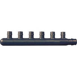 CONBRACO EPXM6PT 6 Port Closed Manifold, 3/4" x 1/2"