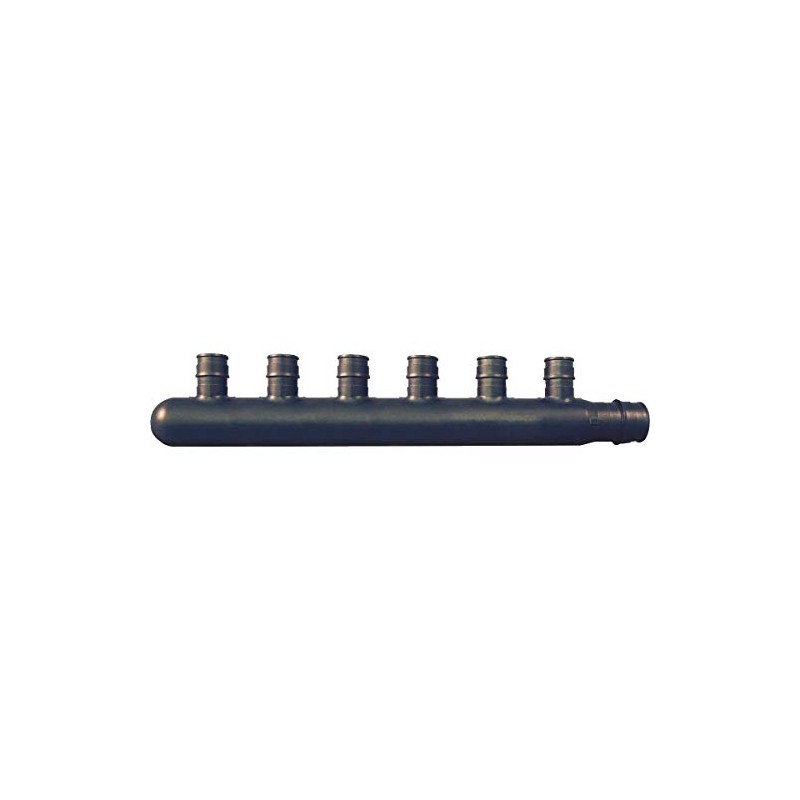 CONBRACO EPXM6PT 6 Port Closed Manifold, 3/4" x 1/2"