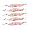 5PCS LED Fishing Lure Light Rustproof Stainless Steel LED Lighted