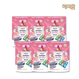 Happy Home 싱글 파워캡슐 올인원 소프트엑스 블랑머스크 30캡슐6팩 Single Power Capsule All-in-One Soft X Blanc Musk 30 Capsules 6 Packs