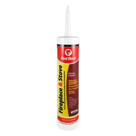 Red Devil 0466 Fireplace & Stove Repair Sealant, 10.1 oz.