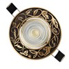JPVARXM 5W Vintage Brass Downlight Round Recessed Lighting Housing Trim