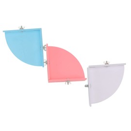 FOMIYES Guinea Pig Foraging Toy Small Animal Tunnel Plastic Hamster House Bed Corner Platform