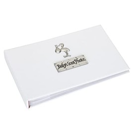 Baby's Scan Photo album with a stork design