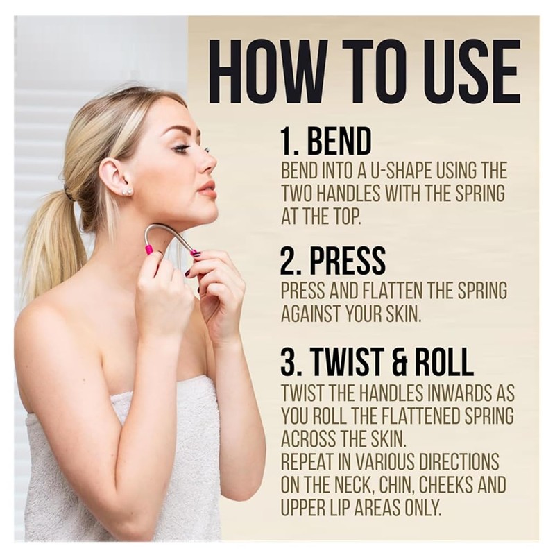 Facial Hair Remover Epilator Epistick Threading (2 Pieces)