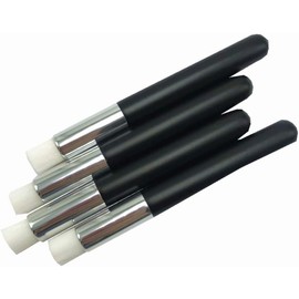 10 cepillos de limpieza profunda para la nariz, extensión de pestañas, cepillo limpiador de pestañas, cepillo de limpieza facial (negro)