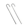 Sterling Silver Minimalist Helix Hook Ear Pins Simple Needle Earrings