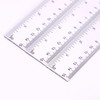 Pack of 3 Plastic Ruler, 15 cm, 20 cm, 30