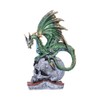 Nemesis Now Resin Dragon Statue - Hand-Painted Dragon Figure Perched