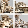 ROKR Marble Run 3D Wooden Puzzles Model Building Kits for