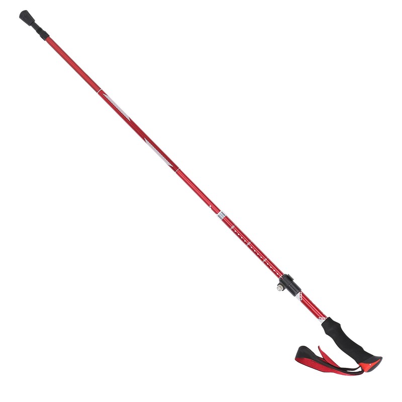 Collapsible Lightweight Aluminum Pole Hiking Stick Cane for Trekking Mountaineering