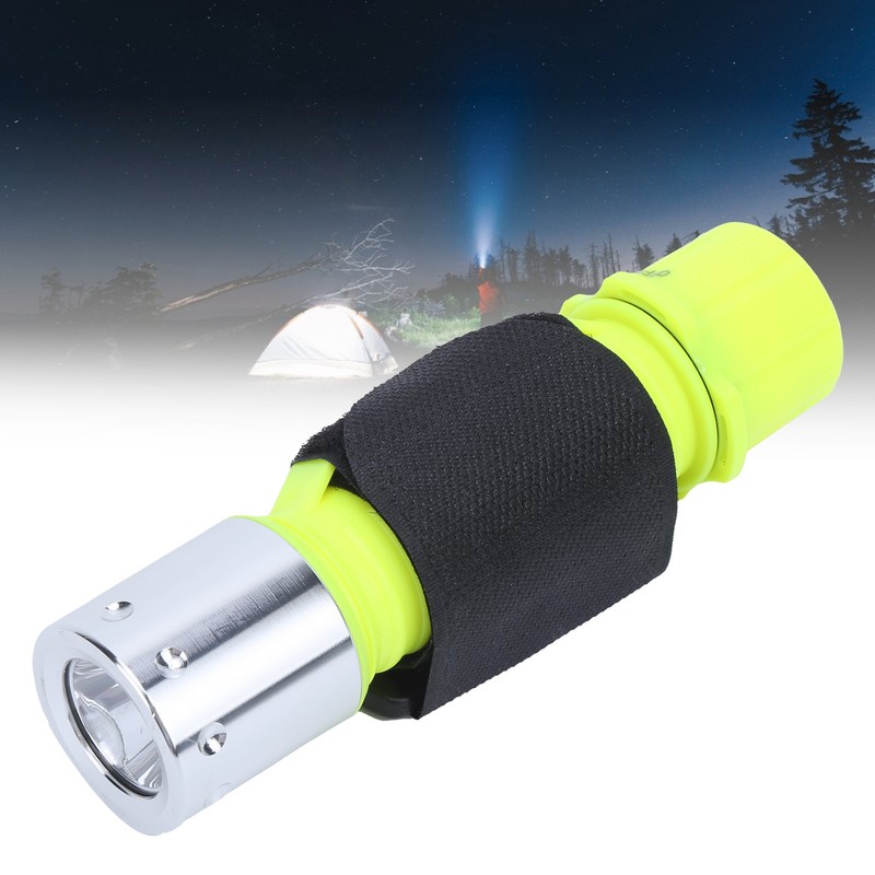 Diving Flashlight IPX8 Waterproof Portable Professional Rechargeable LED Diving Light