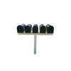 Handy Post for 5 S,M,L Mailboxes, 42-in x 54-in, Heavy