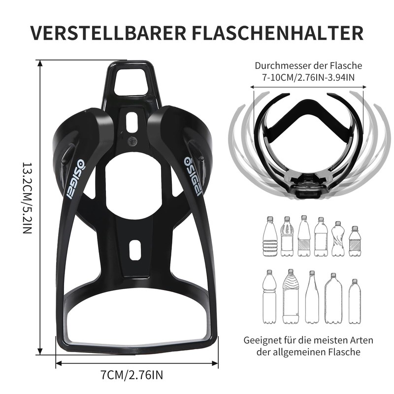OSIGEI Bottle Holder Bicycle Updated Version Drink Holder 35 g