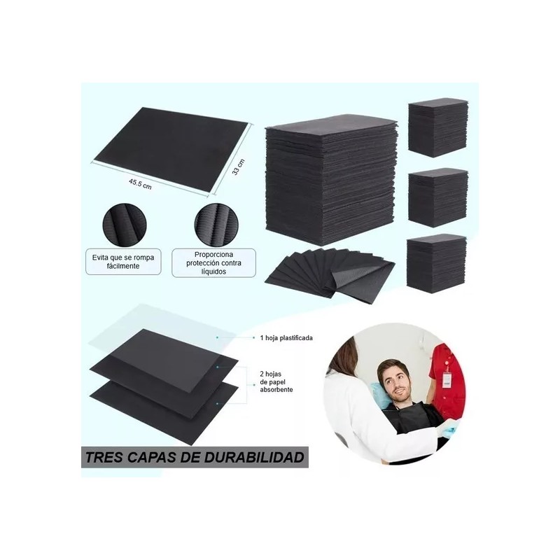 Borgatta Campos Negros Desechables Dental Tatuaje Manicure