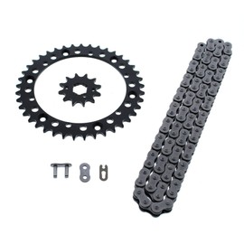 Non O Ring Chain & Sprocket Black 12/40 104L 1993-1996 fits Yamaha YFZ350 Banshee