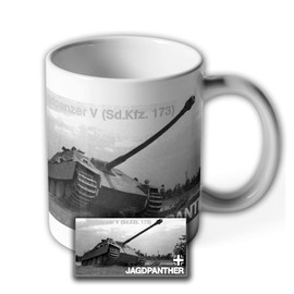Jagdpanther Tank Destroyer V 5 Panther Wh Tank Military Army 173 - Cup #6223